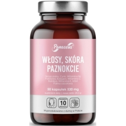 Yango Panaseus Włosy Skóra Paznokcie 50kapsułek cena 38,90zł