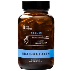 Boca Botanica Brahmi Bacopa monnieri 50% 60kapsułek cena 39,00zł