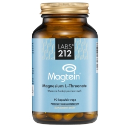 LABS212 Magnesium L-Threonate Magtein 90kapsułek cena 159,90zł