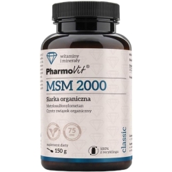 Pharmovit MSM 2000 Siarka organiczna 150g cena 23,40zł