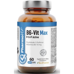 Pharmovit Clean Label B6-Vit Max P-5-P Active 60kapsułek cena 26,90zł