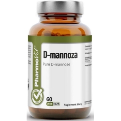 Pharmovit Clean Label D-mannoza 60kapsułek cena 40,90zł