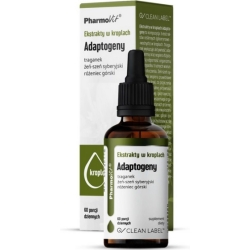 Pharmovit Clean Label Ekstrakty w kroplach Adaptogeny 30ml cena 32,40zł