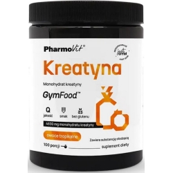 Pharmovit GymFood Kreatyna Monohydrat kreatyny (owoce tropikalne) 500g cena 63,10zł