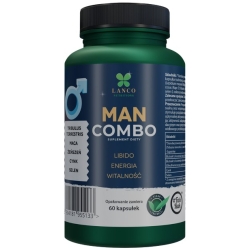 LANCO Man Combo na libido dla mężczyzn 60kapsułek cena 65,00zł