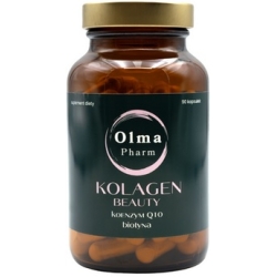 Olma Pharm Kolagen Beauty z Koenzymem Q10 + Biotyna 90kapsułek cena 58,40zł