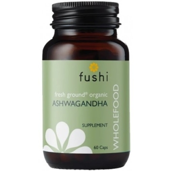 Fushi Ashwagandha BIO 60kapsułek cena 75,50zł