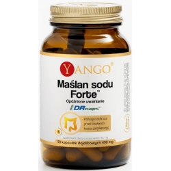 Yango Maślan sodu FORTE 90kapsułek cena 48,00zł