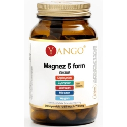 Yango Magnez 5 form 90kapsułek cena 29,94zł