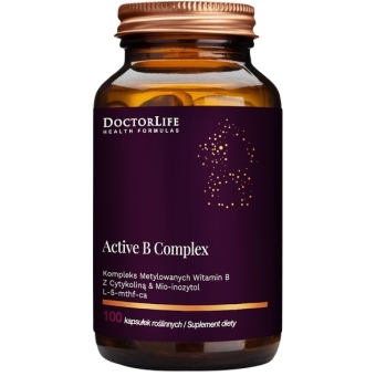 Doctor Life Active B Complex 100kapsułek cena 70,90zł