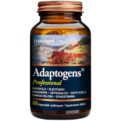 Doctor Life Adaptogens Professional 60kapsułek cena 84,90zł