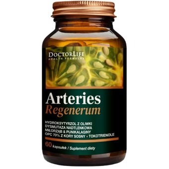 Doctor Life Arteries Regenerum & K2 60kapsułek cena 99,90zł