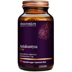 Doctor Life Astaksantyna 8mg 60kapsułek cena 113,90zł