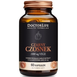 Doctor Life Czarny czosnek 60kapsułek cena 42,40zł