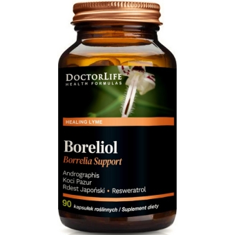 Doctor Life Boreliol 90kapsułek cena 77,60zł
