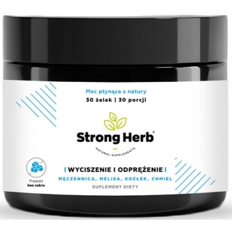 Strong Herb Żelki Wyciszenie i odprężenie 30sztuk cena 44,90zł