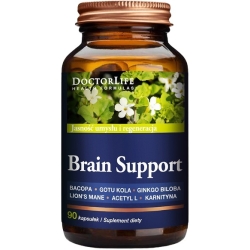 Doctor Life Brain Support 90kapsułek cena 77,60zł
