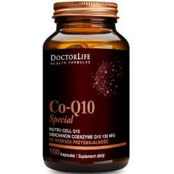 Doctor Life Koenzym Q10 Co-Q10 Special 100kapsułek cena 105,90zł