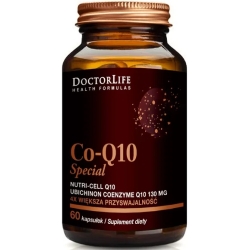 Doctor Life Koenzym Q10 Co-Q10 Special 60kapsułek cena 65,90zł