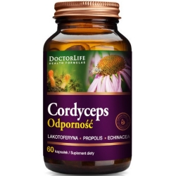 Doctor Life Cordyceps odporność 60kapsułek cena 114,90zł
