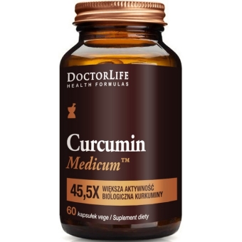 Doctor Life Curcumin Medicum 60kapsułek cena 99,85zł