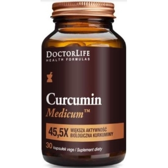 Doctor Life Curcumin Medicum 30kapsułek cena 52,98zł