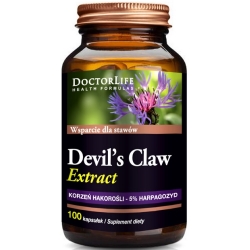 Doctor Life Devil's Claw Extract 500mg 100kapsułek cena 58,90zł