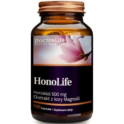 Doctor Life HonoLife - ekstrakt z kory magnolii 100kapsułek cena 127,90zł