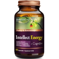 Doctor Life Intellect Energy 60kapsułek cena 127,50zł