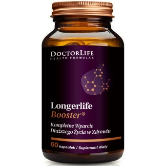Doctor Life LongerLife Booster 60kapsułek cena 183,50zł