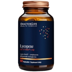 Doctor Life Lycopene Likopen 15mg 60kapsułek cena 84,50zł