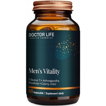 Doctor Life Men's Vitality 60kapsułek cena 98,90zł