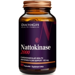 Doctor Life Nattokinase 2000 100mg 90kapsułek cena 59,90zł