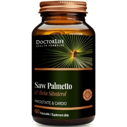 Doctor Life Saw Palmetto Extract (Palma Sabałowa) & Beta Sitosterol 60kapsułek cena 56,50zł