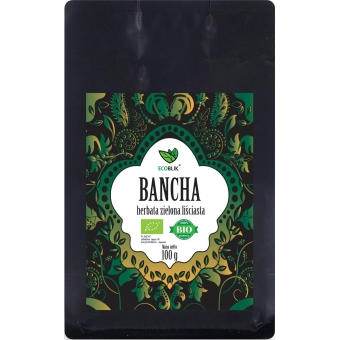 ECOBLIK Herbata Bancha (Zielona liściasta) EKO 100g cena 30,00zł