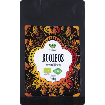 ECOBLIK Herbata Rooibos (Liściasta) EKO 140g cena 23,00zł