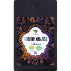 ECOBLIK Herbata Rooibos Orange (Liściasta) EKO 100g cena 26,00zł