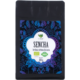 ECOBLIK Herbata Sencha (Zielona liściasta) EKO 100g cena 20,00zł