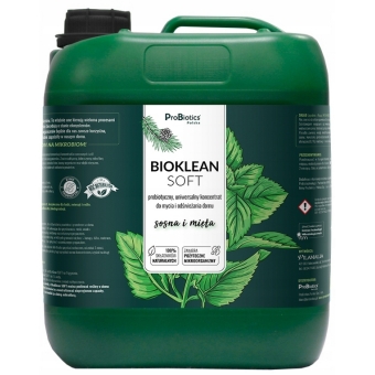 ProBiotics BioKlean soft sosna i mięta płyn do mycia i odświeżania domu 10litrów kanister PROMOCJA cena 299,00zł