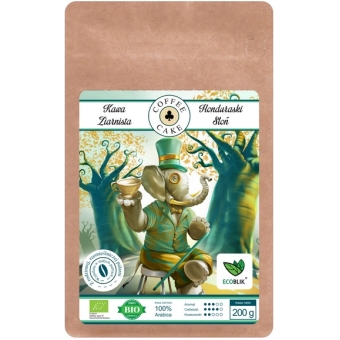 ECOBLIK Kawa Honduraski Słoń (Arabica 100%) EKO 200g cena 30,00zł