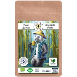 ECOBLIK Kawa Kolumbijska Panda (Arabica 100%) EKO 200g cena 30,00zł