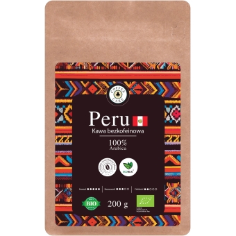 ECOBLIK Kawa Peru bezkofeinowa (Arabica 100%) EKO 200g cena 35,00zł