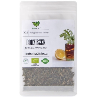 ECOBLIK Herbatka Ziołowa Bodziszek EKO 50g cena 8,49zł