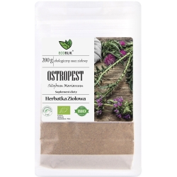 ECOBLIK Herbatka Ziołowa Ostropest mielony EKO 200g cena 14,99zł