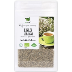 ECOBLIK Herbatka Ziołowa Kozłek lekarski EKO 100g cena 12,99zł