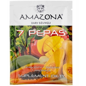 7 PEPAS Detox Amazona 12g 1saszetka cena 15,90zł