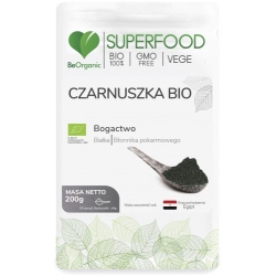 BeOrganic SuperFood Czarnuszka BIO w proszku 200g cena 19,99zł