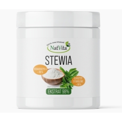 Natvita Stewia ekstrakt czysty 98% proszek 90g cena 74,90zł
