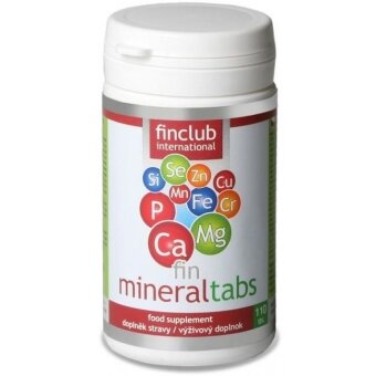 fin Mineraltabs minerały i pierwiastki śladowe dla całej rodziny 110tabletek