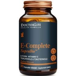 Doctor Life Witamina E-Complete SupraBio 30kapsułek cena 46,50zł